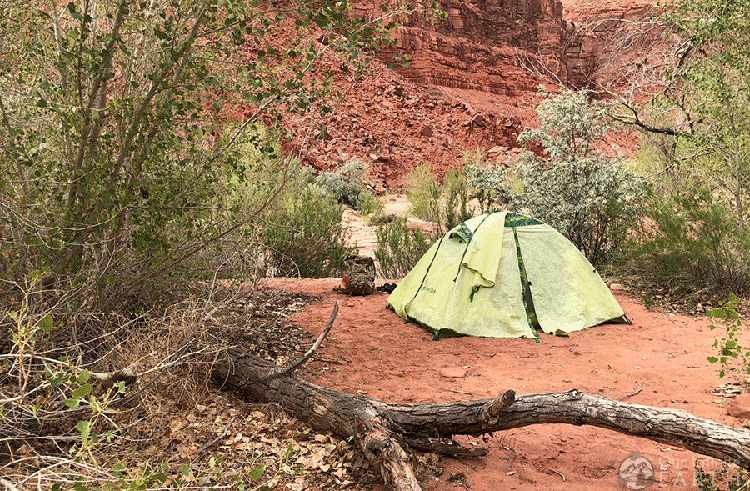 paria canyon campsite